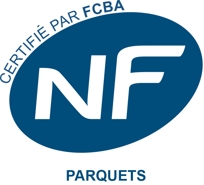 logo de la marque NF parquets